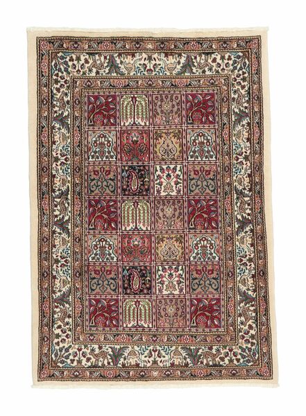  Persian Moud Rug 100X145 Brown/Black (Wool, Persia/Iran)