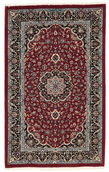  80X127 Medallion Piccolo Ilam Sherkat Farsh Di Seta Tappeto Lana