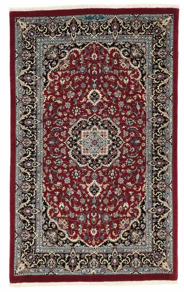  80X128 Medallion Small Ilam Sherkat Farsh Silk Rug Wool