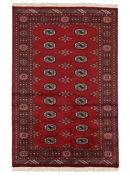  Pakistan Bokhara 2Ply Rug 123X189 Dark Red/Black Carpetvista