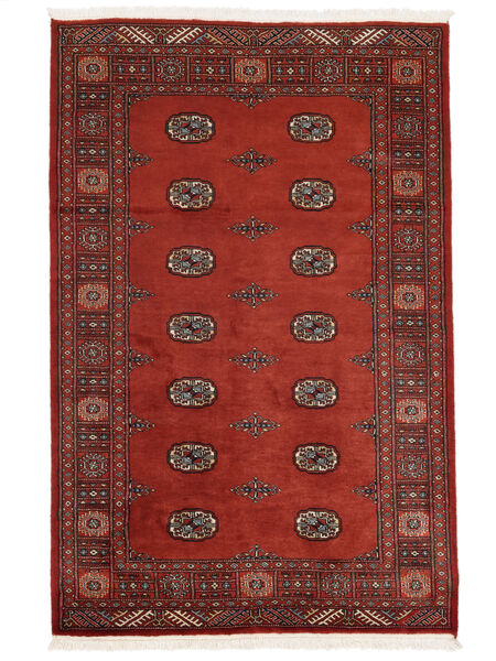  Pakistan Bokhara 2Ply Rug 126X195 Wool Dark Red/Black Small Carpetvista