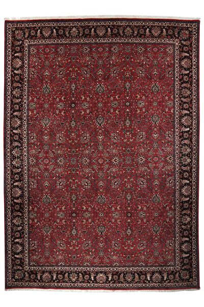 256X355 Tapete Bijar Takab/Bukan Oriental Preto/Vermelho Escuro Grande (Lã, Pérsia/Irão)