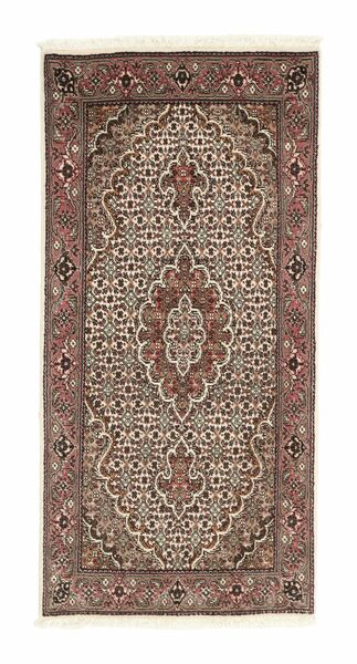 68X139 Tappeto Tabriz 40 Raj Orientale Marrone/Nero (Lana, Persia/Iran)