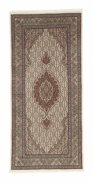  Tabriz 50 Raj Tappeto 70X157 Persiano Di Lana Marrone/Arancione Piccolo