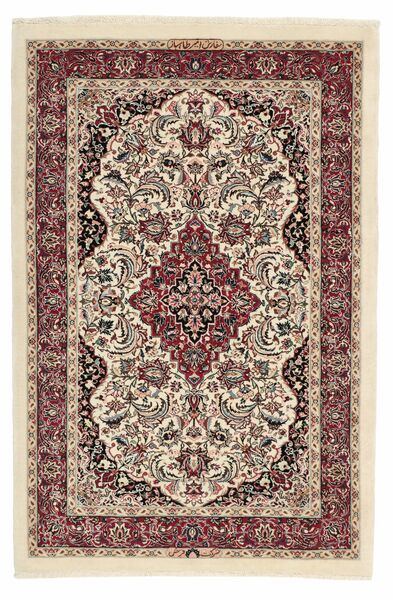  87X135 Medallion Small Ilam Sherkat Farsh Silk Rug Wool