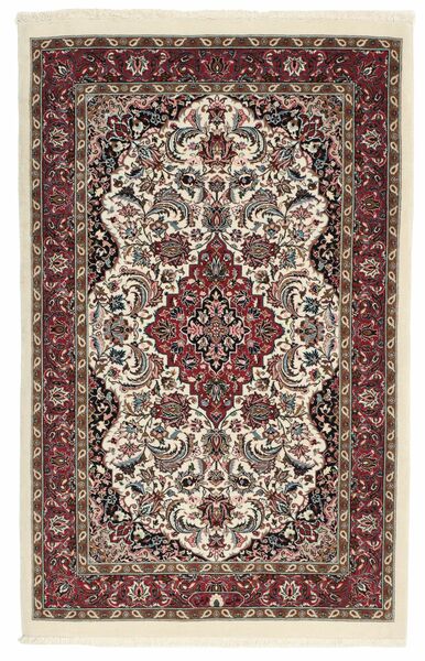  Ilam Sherkat Farsh Silk Rug 82X132 Persian Wool Black/Dark Red Small