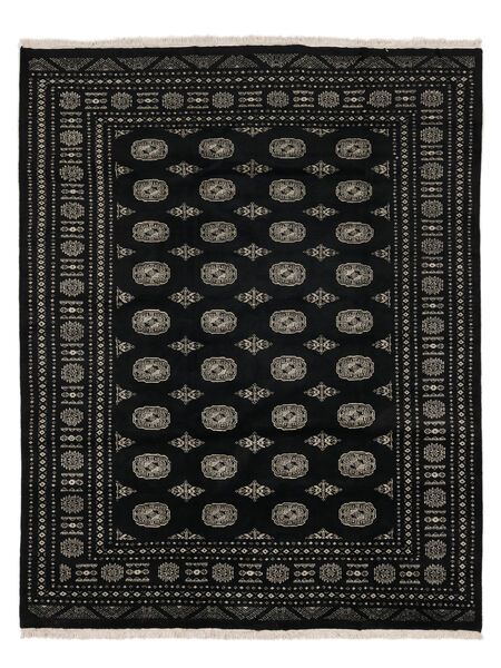 199X252 Pakistan Bokhara 2Ply Teppe Orientalsk Svart/Brun (Ull, Pakistan) Carpetvista