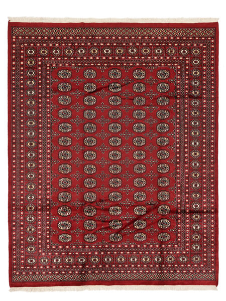  Pakistański Bucharski 2Ply Dywan 203X255 Wełniany Ciemnoczerwony/Czarny Carpetvista