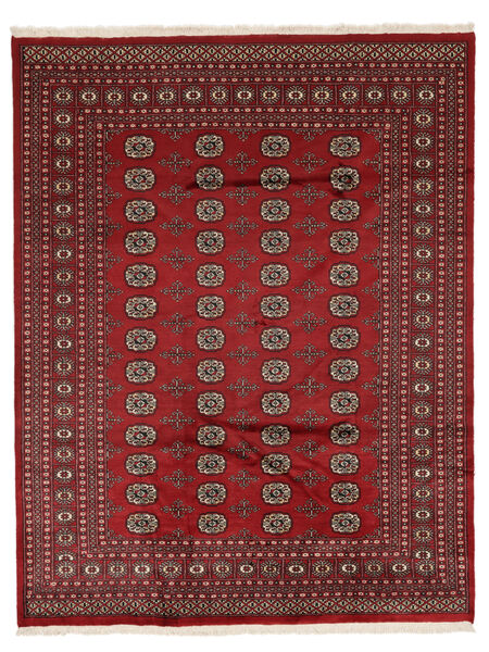 203X259 Dywan Pakistański Bucharski 2Ply Orientalny Ciemnoczerwony/Czarny (Wełna, Pakistan ) Carpetvista