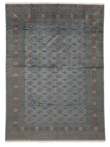  Pakistan Bokhara 2Ply Vloerkleed 306X425 Wol Donkergrijs/Zwart Groot Carpetvista