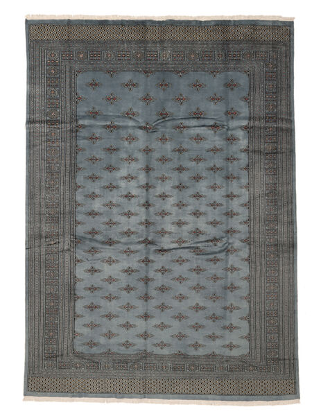 Alfombra Oriental Pakistan Bukara 2Ply 273X384 Gris Oscuro/Negro Grande (Lana, Pakistán)