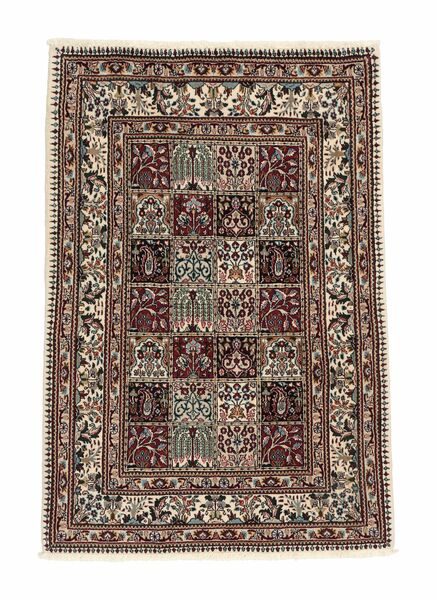  Perzisch Moud Vloerkleed 100X145 Bruin/Zwart (Wol, Perzië/Iran)