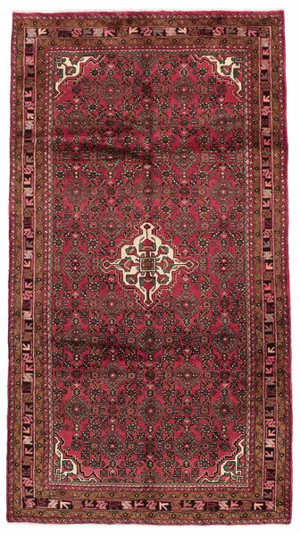  Persian Hamadan Rug 160X298 Dark Red/Black