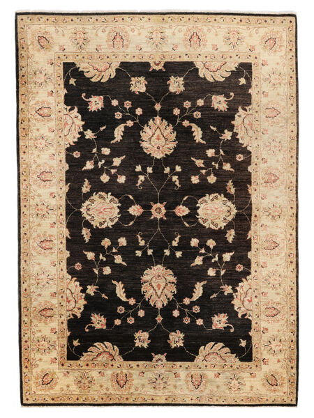  Orientalisk Ziegler Fine Matta 155X214 Orange/Svart Ull, Pakistan Carpetvista