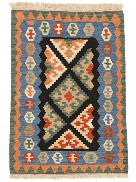  84X120 Kilim Qashqai Szőnyeg Sötétzöld/Barna Perzsia/Irán
 Carpetvista