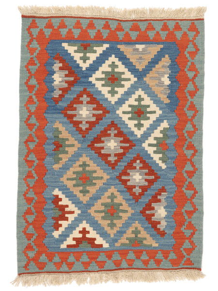 82X114 Kelim Ghashghai Teppe Orientalsk Mørk Rød/Grønn ( Persia/Iran) Carpetvista