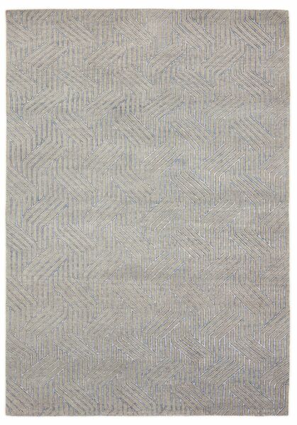  Louisville Rug 140X200 Grey/Dark Yellow