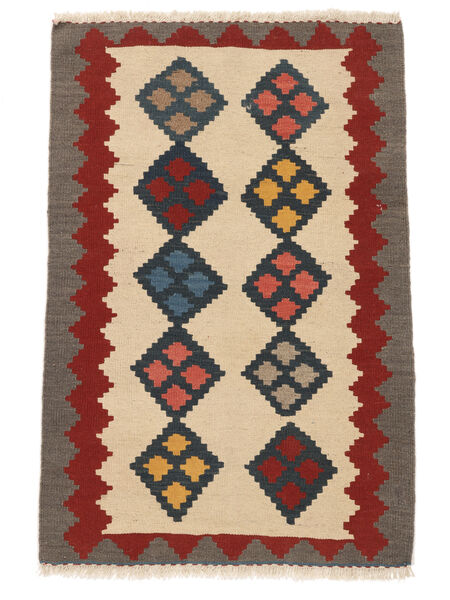  Kilim Ghashghai Tappeto 83X124 Persiano Arancione/Rosso Scuro Piccolo Carpetvista