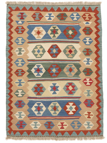  Kilim Kaszkaj Dywan 150X205 Perski Pomarańczowy/Ciemnoczerwony Mały Carpetvista