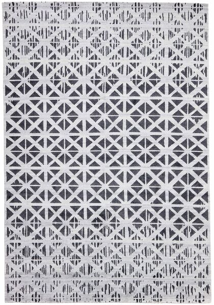 Alfombra Contemporary Designs 140X200 Gris/Negro (Lana, India)