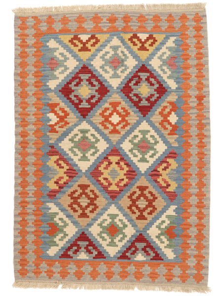  124X173 Kilim Qashqai Szőnyeg Narancssárga/Barna Perzsia/Irán
 Carpetvista