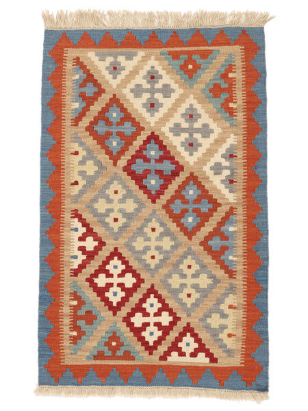 84X134 Kelim Ghashghai Vloerkleed Oosters Oranje/Donkerrood ( Perzië/Iran) Carpetvista