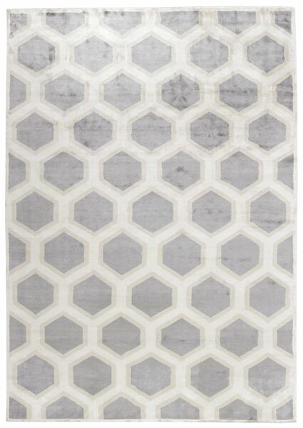  Contemporary Designs Tappeto 300X400 Di Lana Grigio/Verde Chiaro Largo