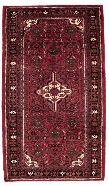 170X300 Alfombra Oriental Enjelos De Pasillo Negro/Rojo Oscuro (Lana, Persia/Irán)