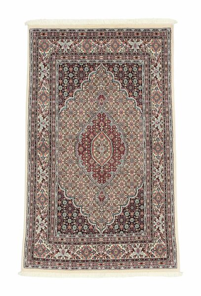  Moud Rug 90X150 Persian Wool Brown/Black Small