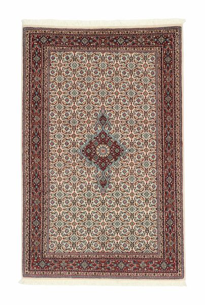  Persian Moud Rug 98X150 Brown/Black (Wool, Persia/Iran)