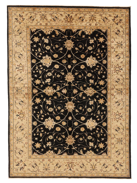 169X235 Tapete Ziegler Fine Oriental Preto/Laranja (Lã, Paquistão) Carpetvista