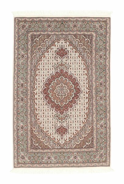 Tabriz 50 Raj Rug 82X130 Brown/Beige Wool, Persia/Iran