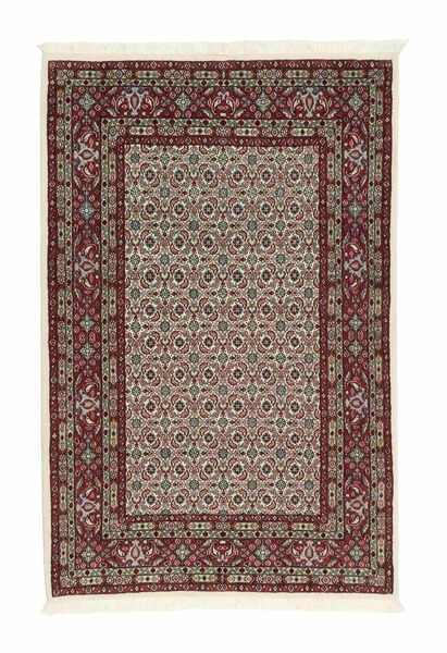  Persian Moud Rug 105X157 Black/Brown (Wool, Persia/Iran)