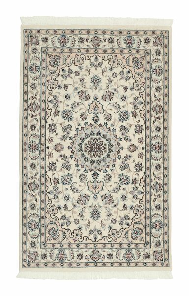 83X135 Nain 6La Teppich Orientalischer Dunkelgelb/Gelb (Wolle, Persien/Iran)