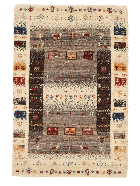  Gabbeh Loribaft Rug 57X86 Wool Brown/Beige Small Carpetvista