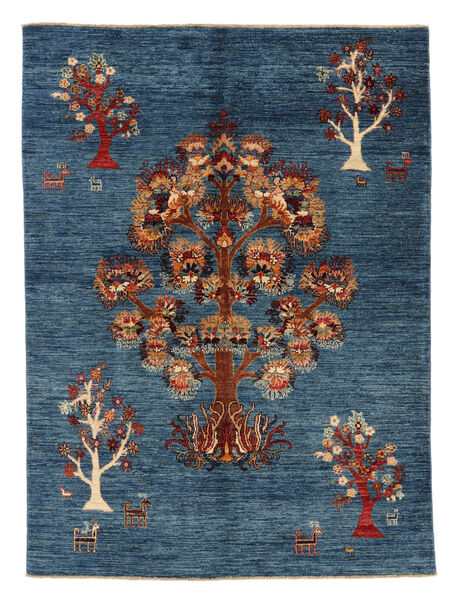 156X212 Alfombra Ziegler Ariana Oriental Azul Oscuro/Negro (Lana, Afganistán) Carpetvista