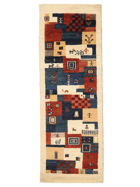  70X202 Small Gabbeh Loribaft Rug Wool, Carpetvista