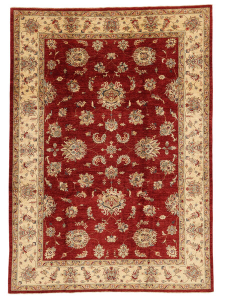 215X299 Ziegler Fine Matta Orientalisk Mörkröd/Brun (Ull, Pakistan) Carpetvista