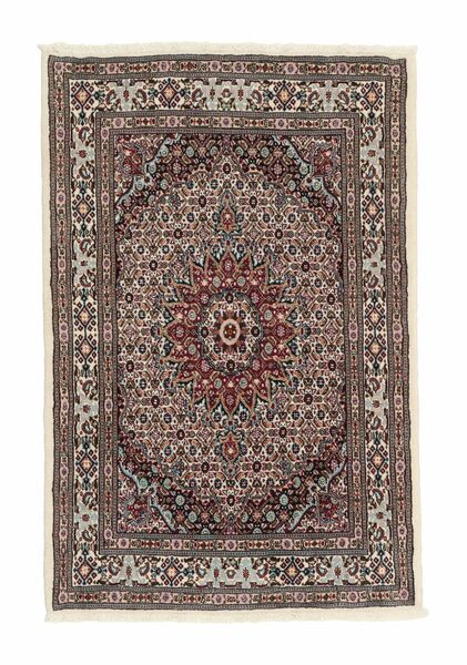  100X150 Medallion Small Moud Rug Wool