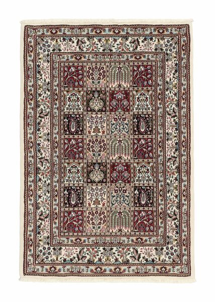  Oriental Moud Rug 101X150 Brown/Black Wool, Persia/Iran