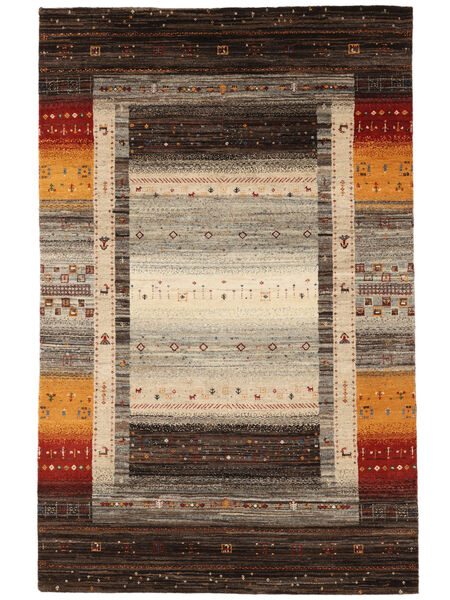  Gabbeh Loribaft Vloerkleed 120X185 Zwart/Oranje Carpetvista