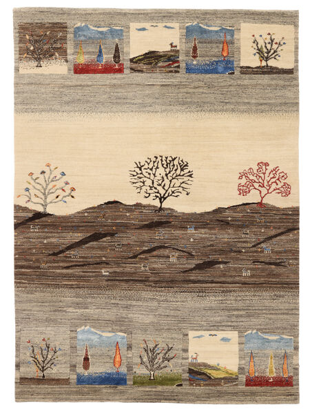  ギャッベ Loribaft 絨毯 171X235 ウール 茶色/ベージュ Carpetvista