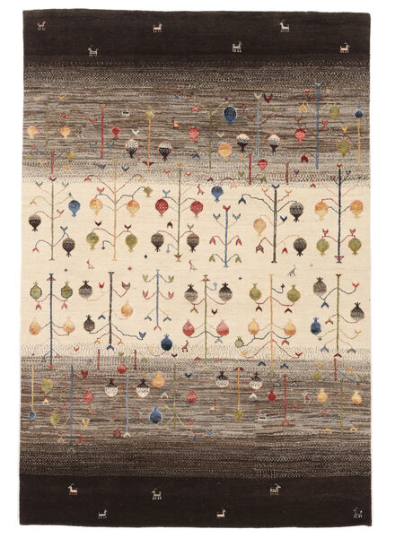  Gabbeh Loribaft Rug 164X243 Wool Brown/Black Carpetvista