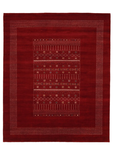 250X300 Gabbeh Loribaft Rug Modern Dark Red/Black Large (Wool, India) Carpetvista