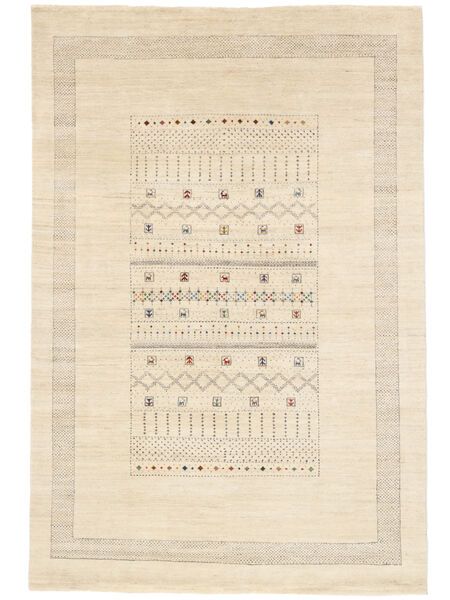  164X245 Gabbeh Loribaft Teppe Oransje/Beige India Carpetvista