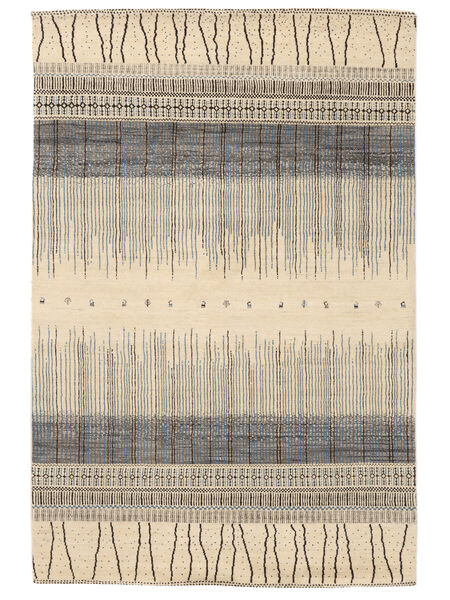 170X255 Gabbeh Loribaft Rug Modern Beige/Brown (Wool, India) Carpetvista