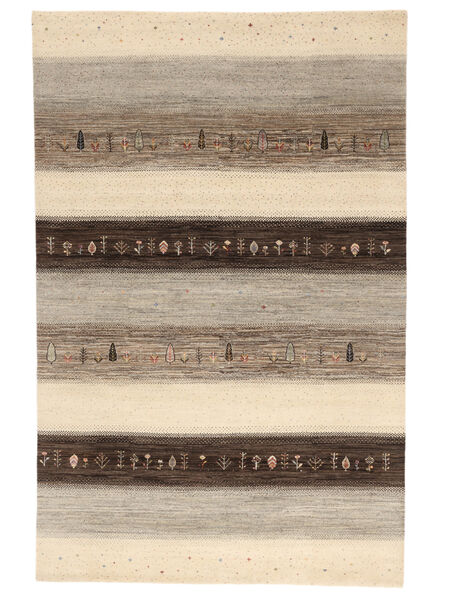  202X312 Striped Gabbeh Loribaft Rug Wool, Carpetvista