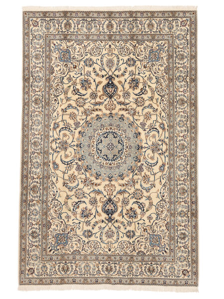  Perzisch Nain Fine 9La Vloerkleed 196X302 Bruin/Beige (Wol, Perzië/Iran)