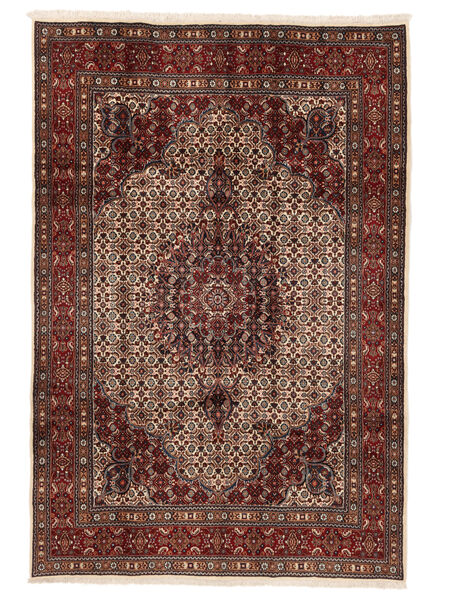  205X304 Moud Matta Svart/Brun Persien/Iran Carpetvista