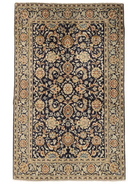 Alfombra Keshan Fine 134X212 Marrón/Negro (Lana, Persia/Irán)